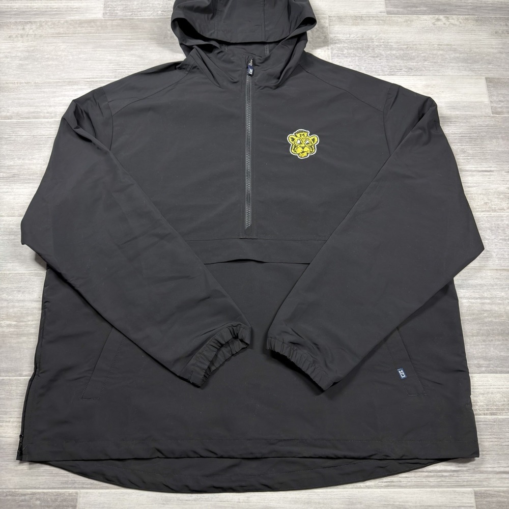 Men's XL Cutter & Buck Missouri Tigers College Charter Eco Recycled Half-Zip New